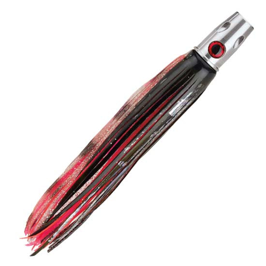 Red Eye 9.5 6oz Stainless Steel Jet Head Fishing Lure - Saltwater & Freshwater Bass Fishing Bait for Casting & Trolling