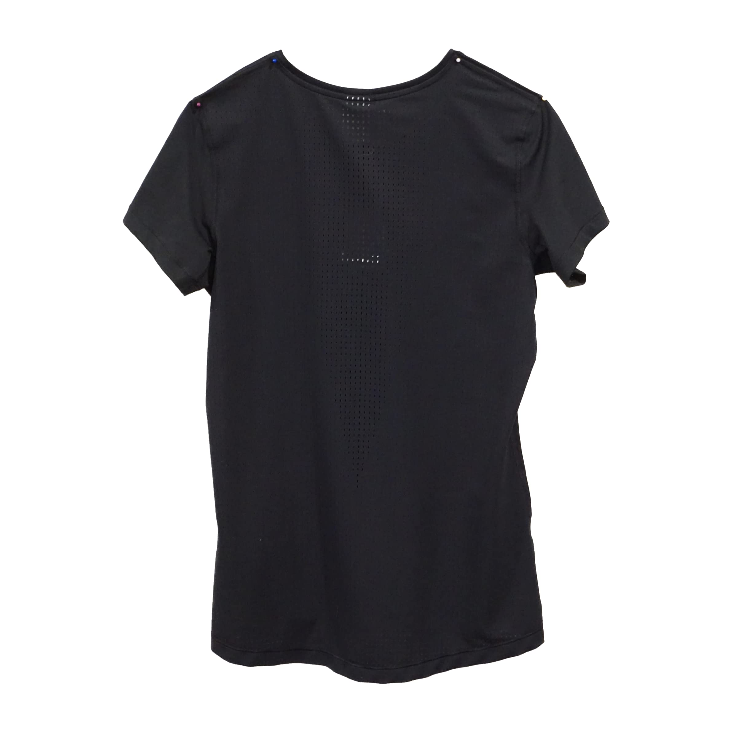 Nike Men's Power UV Tennis Crewneck Shirt - Moisture-Wicking Performance Top for Tennis & Outdoor Sports | Sun Protection & Breathable Fabric