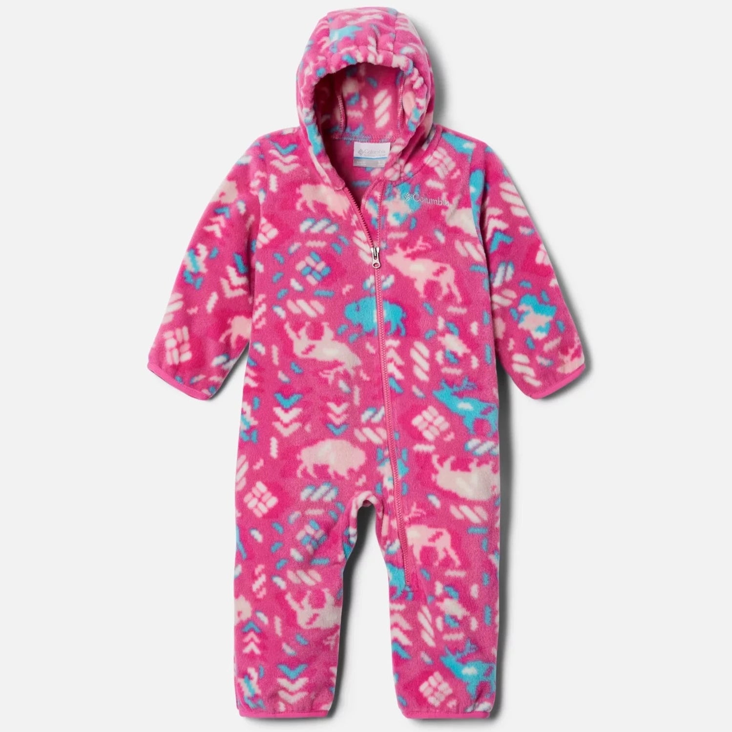 Columbia Pink Ice Buffaloroam Snowtop II Bunting - Warm Winter Jacket for Women, Waterproof & Windproof Snowsuit - Perfect for Skiing, Snowboarding & Outdoor Adventures