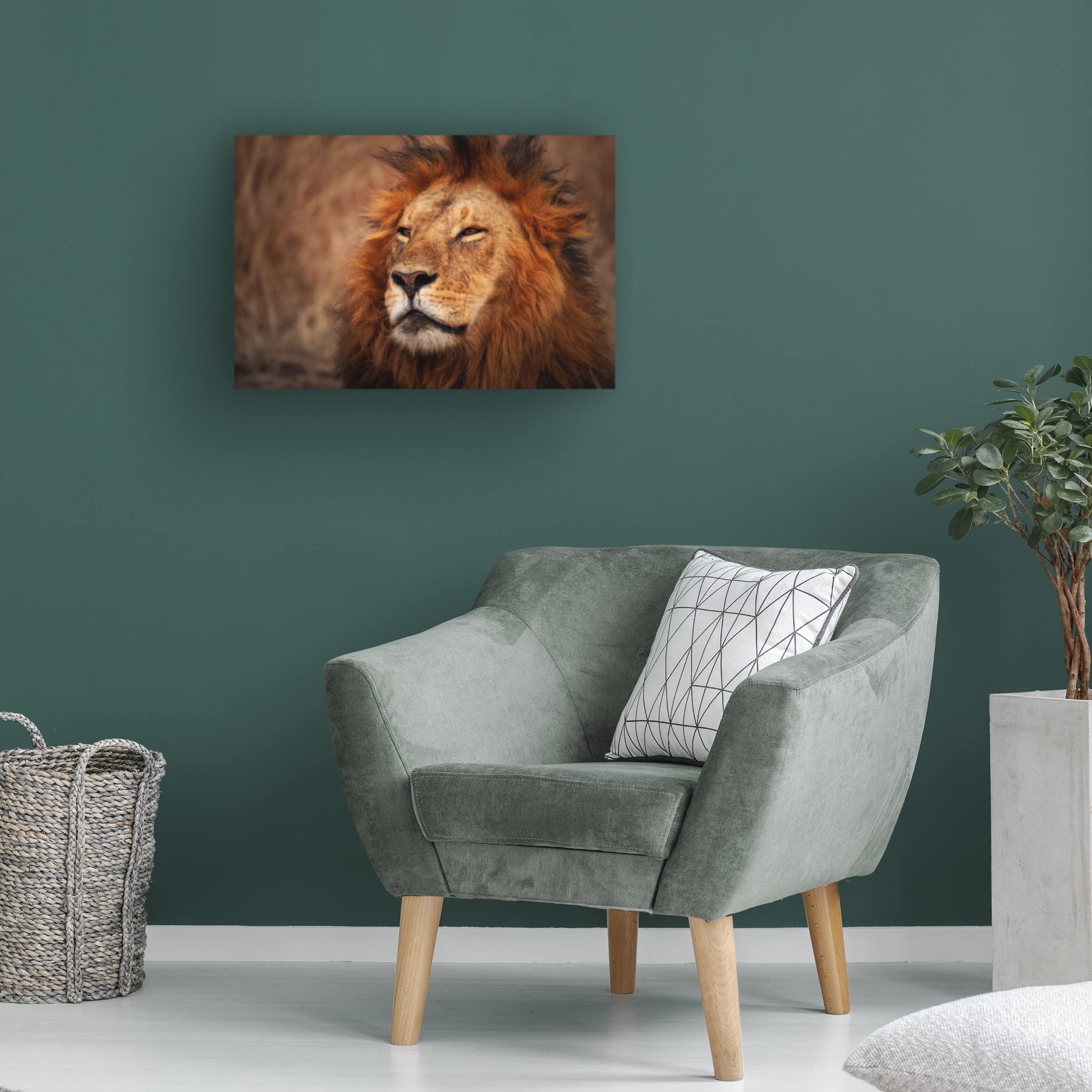 Trademark Fine Art 'Maridadi' Canvas Wall Art by Mohammed Alnaser - African Inspired Home Decor for Living Room & Bedroom