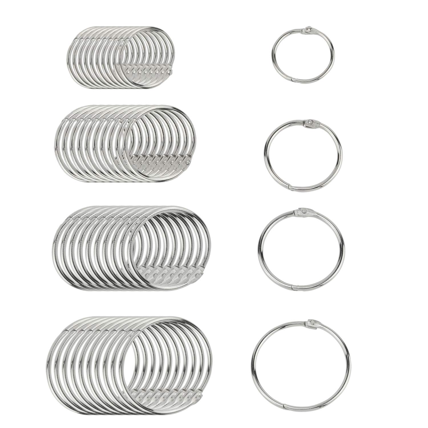 Suneration Loose Leaf Binder Rings - 1
