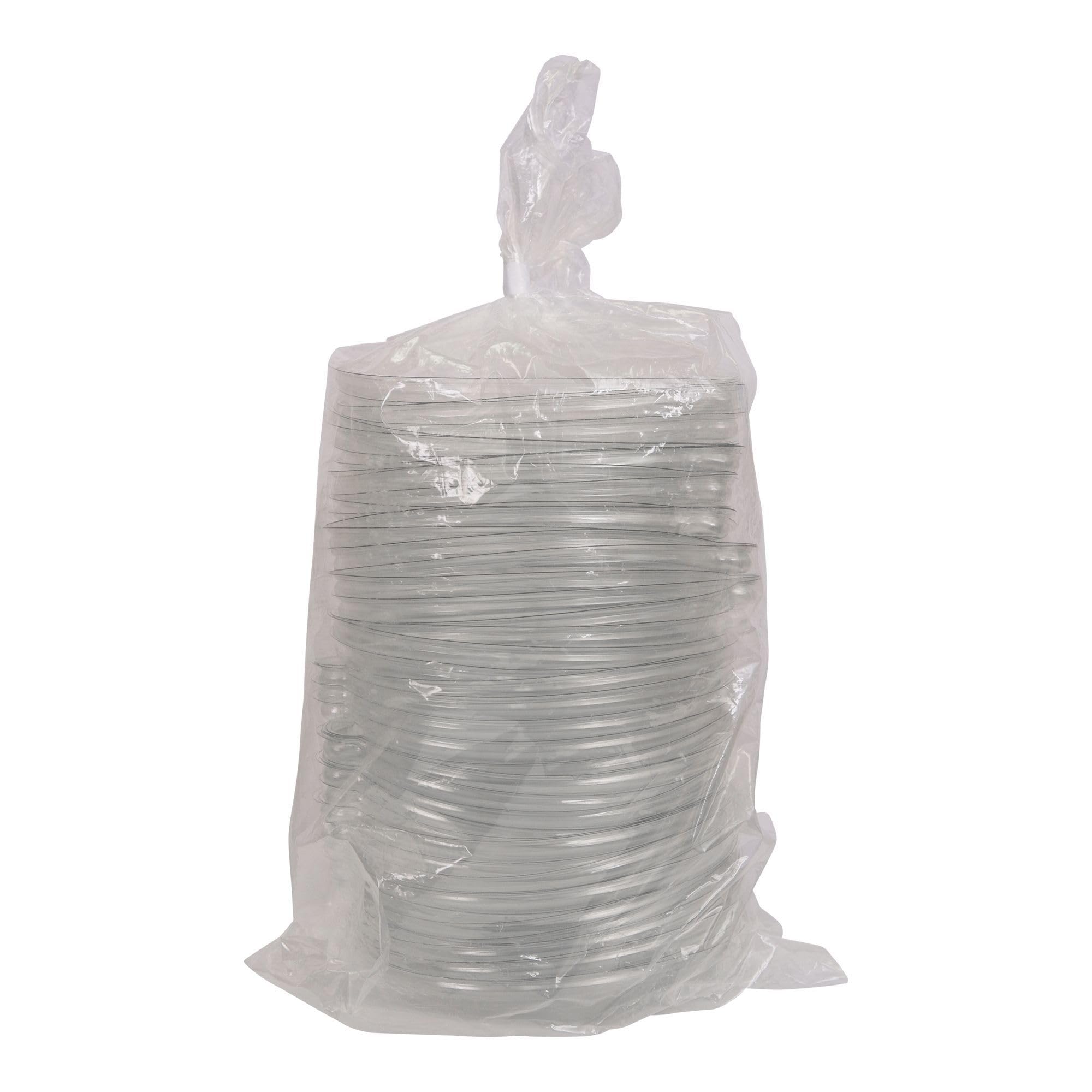 Eco-Friendly Recycled PET Dome Bowl Lids - Case of 400 - Fits 24-46oz Coupe & 16-40oz Noodle Bowls - 100% Recycled Plastic Bottle Material - Clear for Food Visibility - Perfect for Restaurants, Cafes & Takeout Services