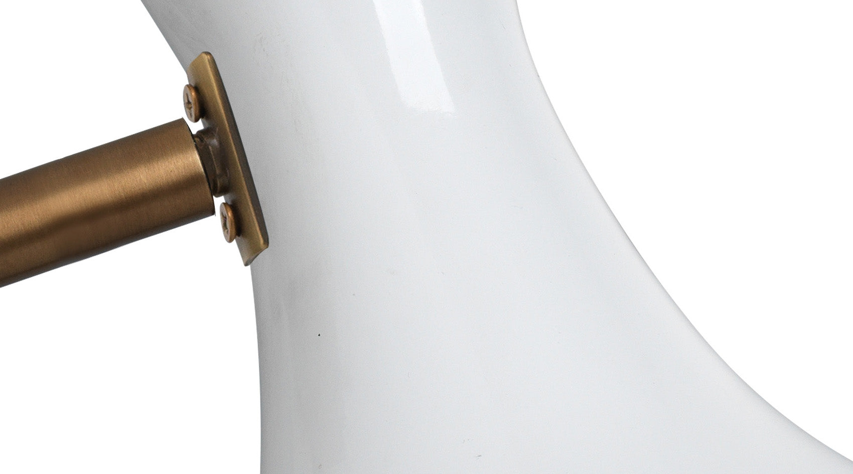Pisa Wall Sconce White - Modern LED Wall Light Fixture for Living Room, Bedroom & Hallway Lighting