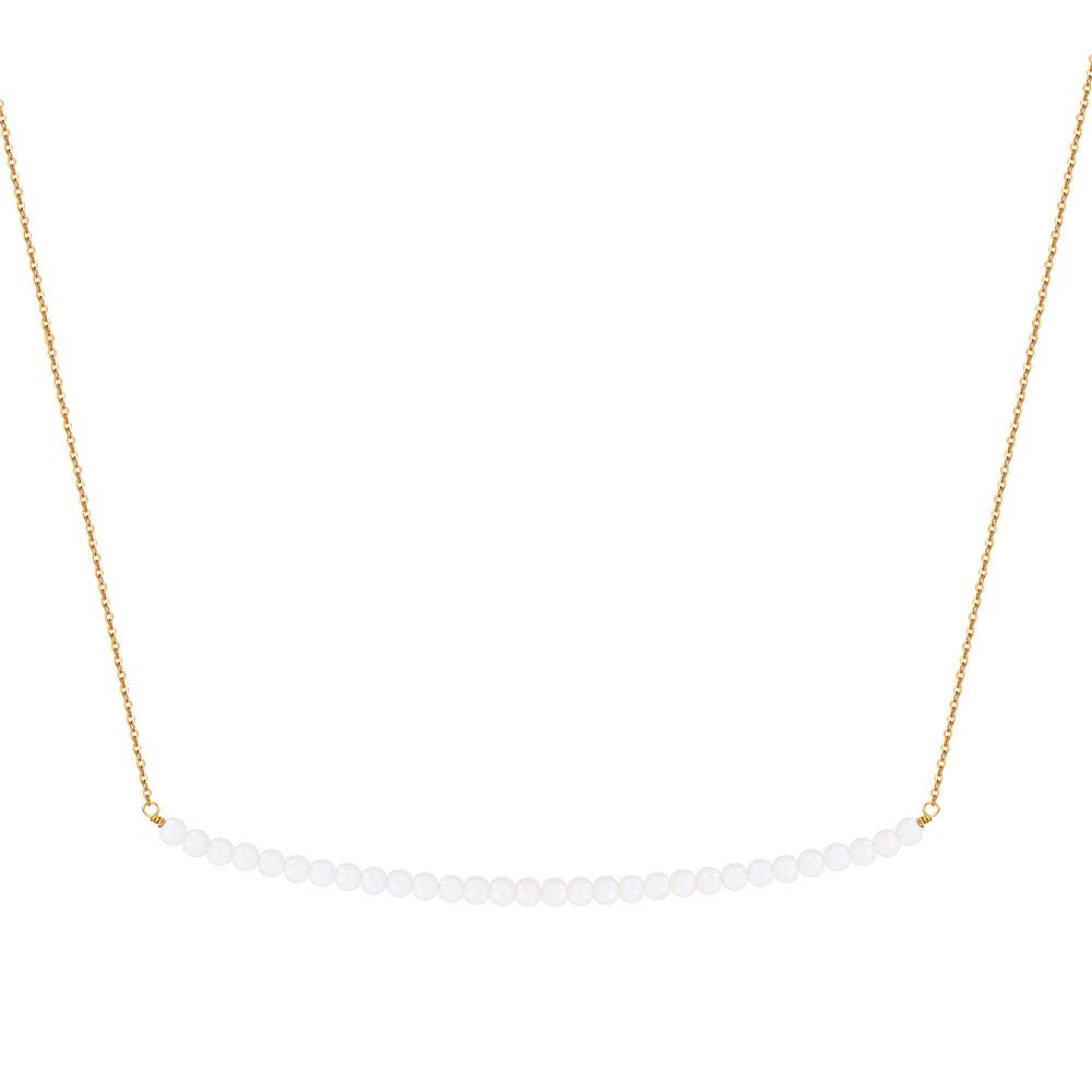 Pearl Pendant Necklace for Women - Elegant Birthday Gift Jewelry with Sterling Silver Chain | Perfect for Anniversaries, Mother's Day & Special Occasions