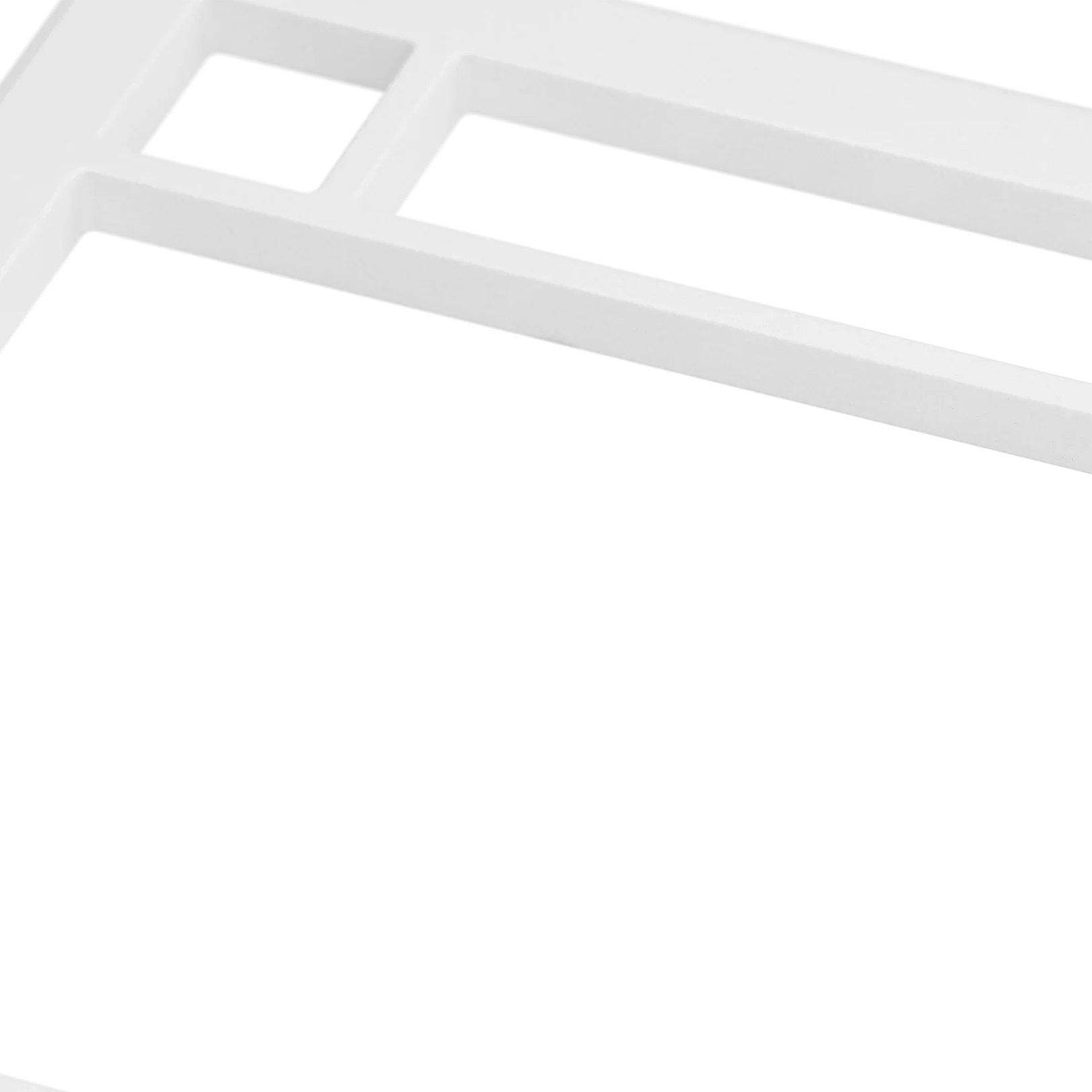 GMMK 3 75% Mechanical Keyboard Top Case - White Plastic Replacement Part for Custom Builds | Perfect for Gaming, Typing & Office Work
