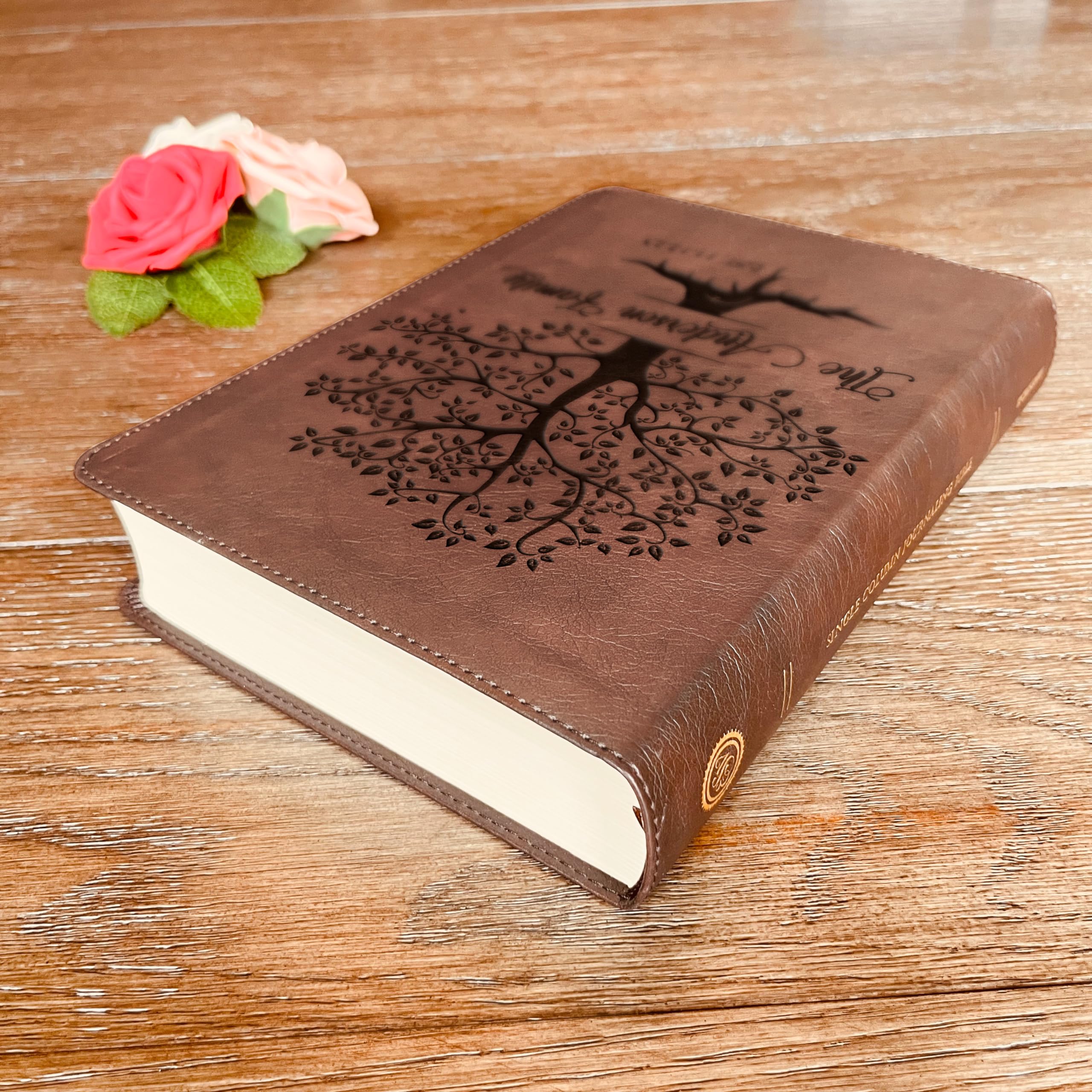 Personalized Engraved ESV Family Bible - Custom Single Column Journaling Bible for Wedding, Anniversary & Christian Gifts | Perfect for Family Devotions, Bible Study & Special Occasions