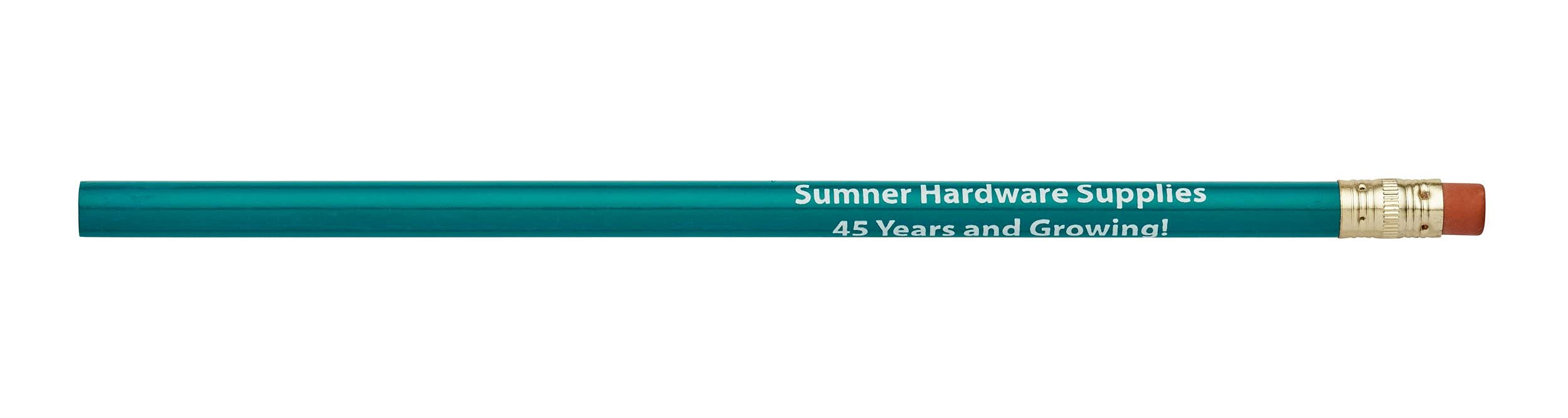 Custom Printed Round Pencils - Bulk 144-Pack | 19 Vibrant Color Options | Personalized Promotional Pencils for Schools, Offices & Events