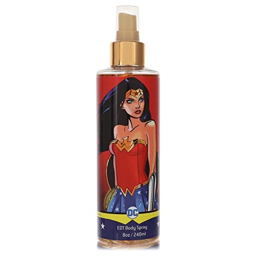 8 oz Wonder Woman Perfume Body Spray for Women - Long Lasting Fragrance, Floral & Fresh Scent - Perfect for Daily Use, Work, Gym & Special Occasions