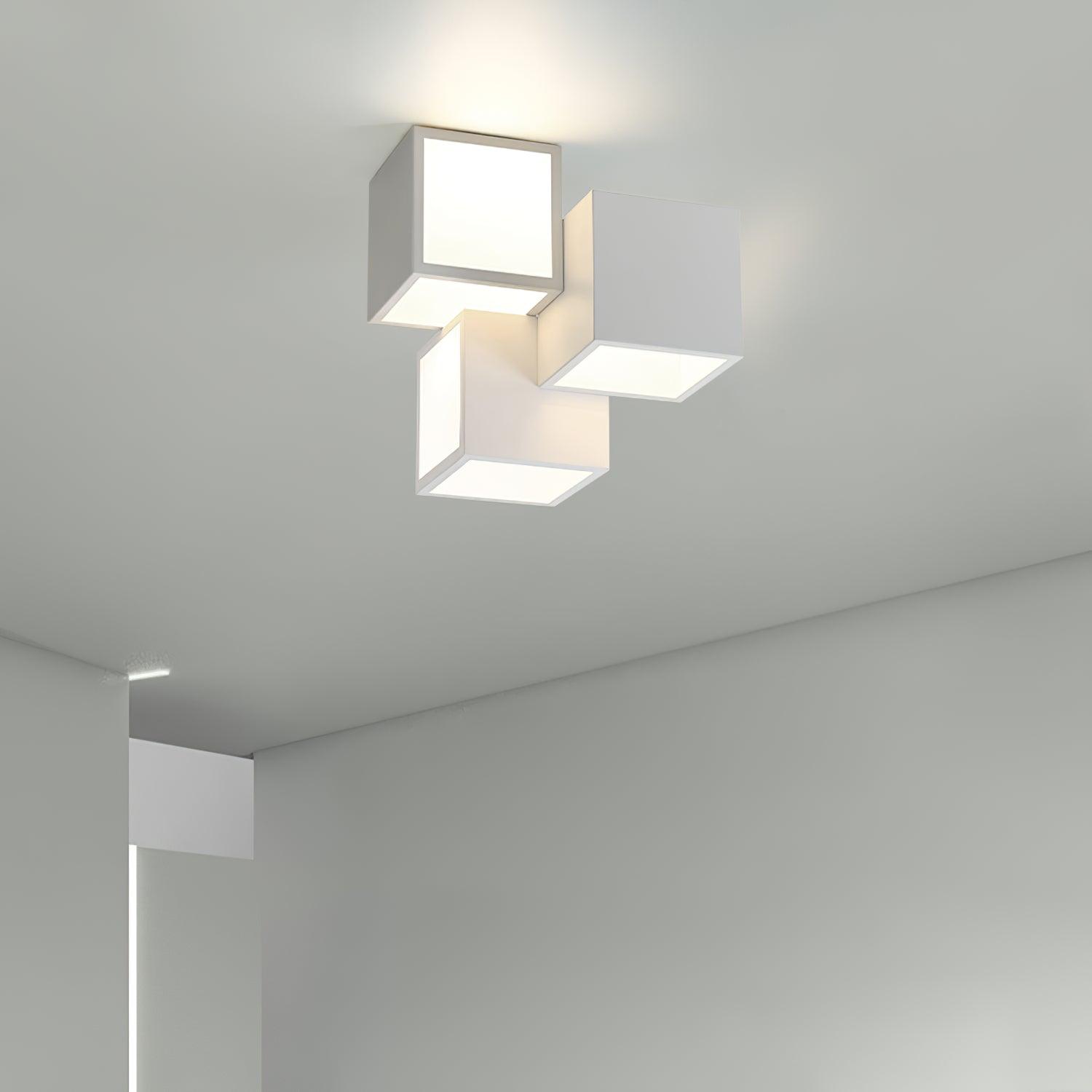 Modern Geometric Ceiling Light Fixture - Stylish Hexagon Pendant Lamp for Living Room, Bedroom & Dining Room - Perfect for Home Decor & Interior Design