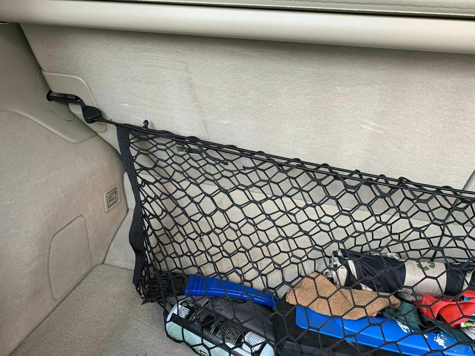 Premium Mesh Cargo Net Organizer for Acura RDX 2007-2025 - Envelope Style SUV Trunk Storage Behind Seats - Durable Vehicle Carrier for Road Trips, Groceries & Sports Gear