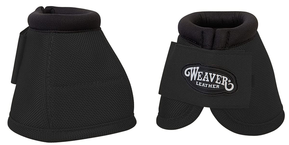 No-Turn Bell Boots for Horses by Weaver Leather – Durable Hoof Protection for Riding, Training & Turnout