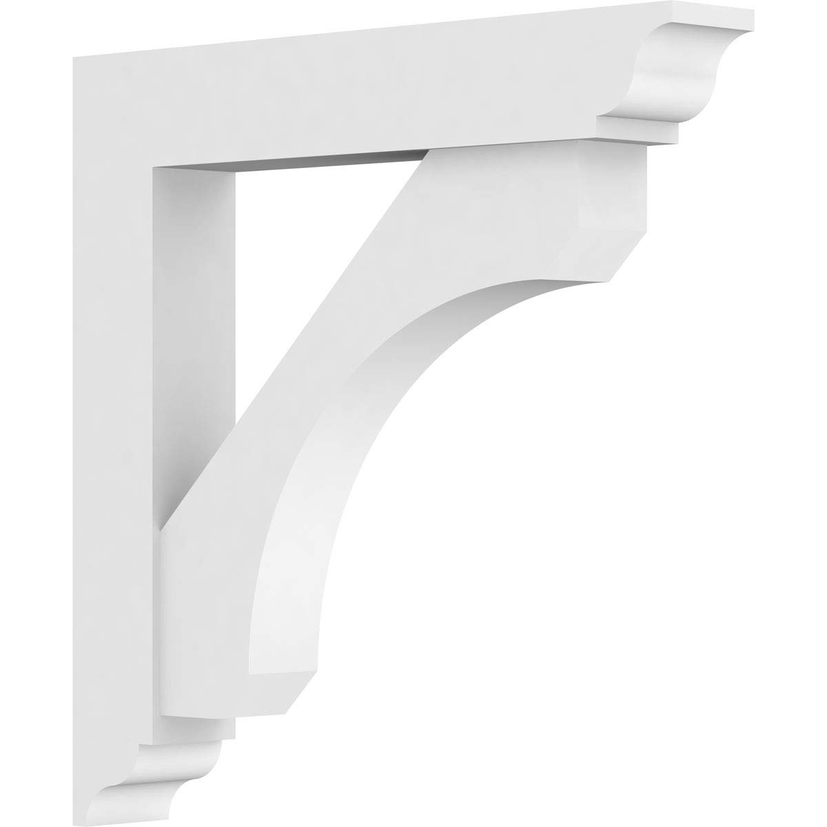 Ekena Millwork BKTP03X20X20LEC01 Standard Legacy Architectural Grade PVC Brackets - 3