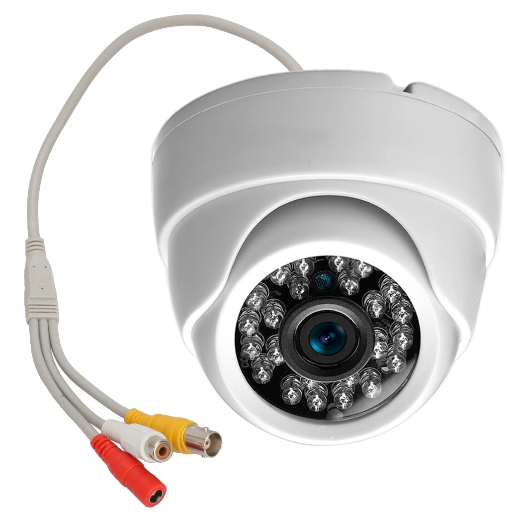 Vanxse® 800TVL Indoor Dome Security Camera with 24 IR LEDs, 1/3