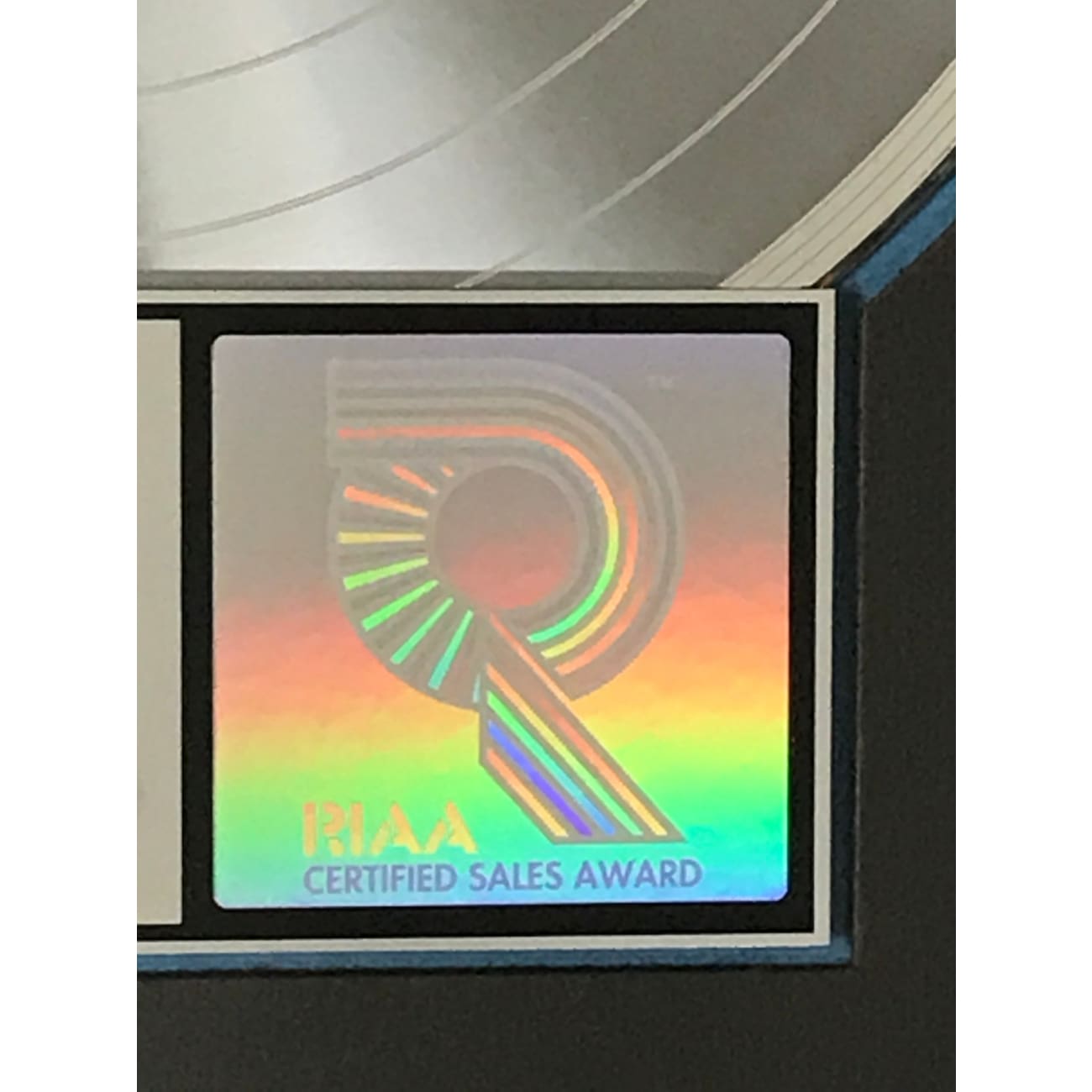 Foo Fighters Debut RIAA Platinum Album Award - Certified Music Collectible for Fans & Display