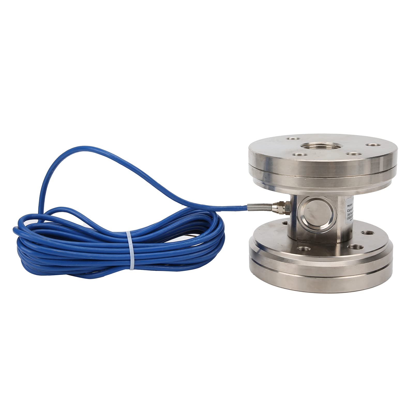 20 Ton Load Cell Sensor for Tank Weighing & Force Measurement - Industrial Flange Column Sensor for Heavy-Duty Applications | Warehouse, Manufacturing & Logistics Use