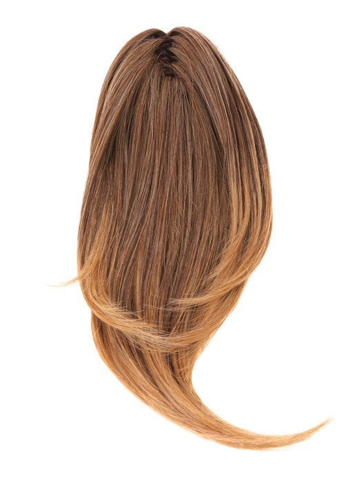 Clip In Synthetic Ponytail Hair Extension - HF Premium Quality Ponytail Clip for Instant Volume & Length - Perfect for Parties, Weddings & Everyday Styling
