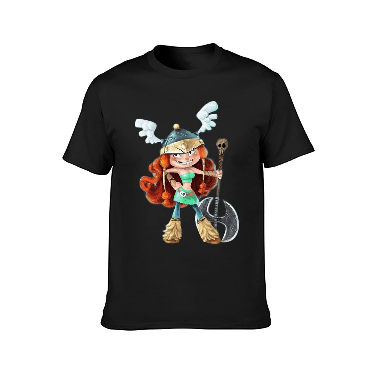 Cartoon Video Game T-Shirt for Men - Anime & Manga Cotton Graphic Tee - Cool Gifts for Gamers - Perfect for Cosplay, Gaming Events & Casual Wear