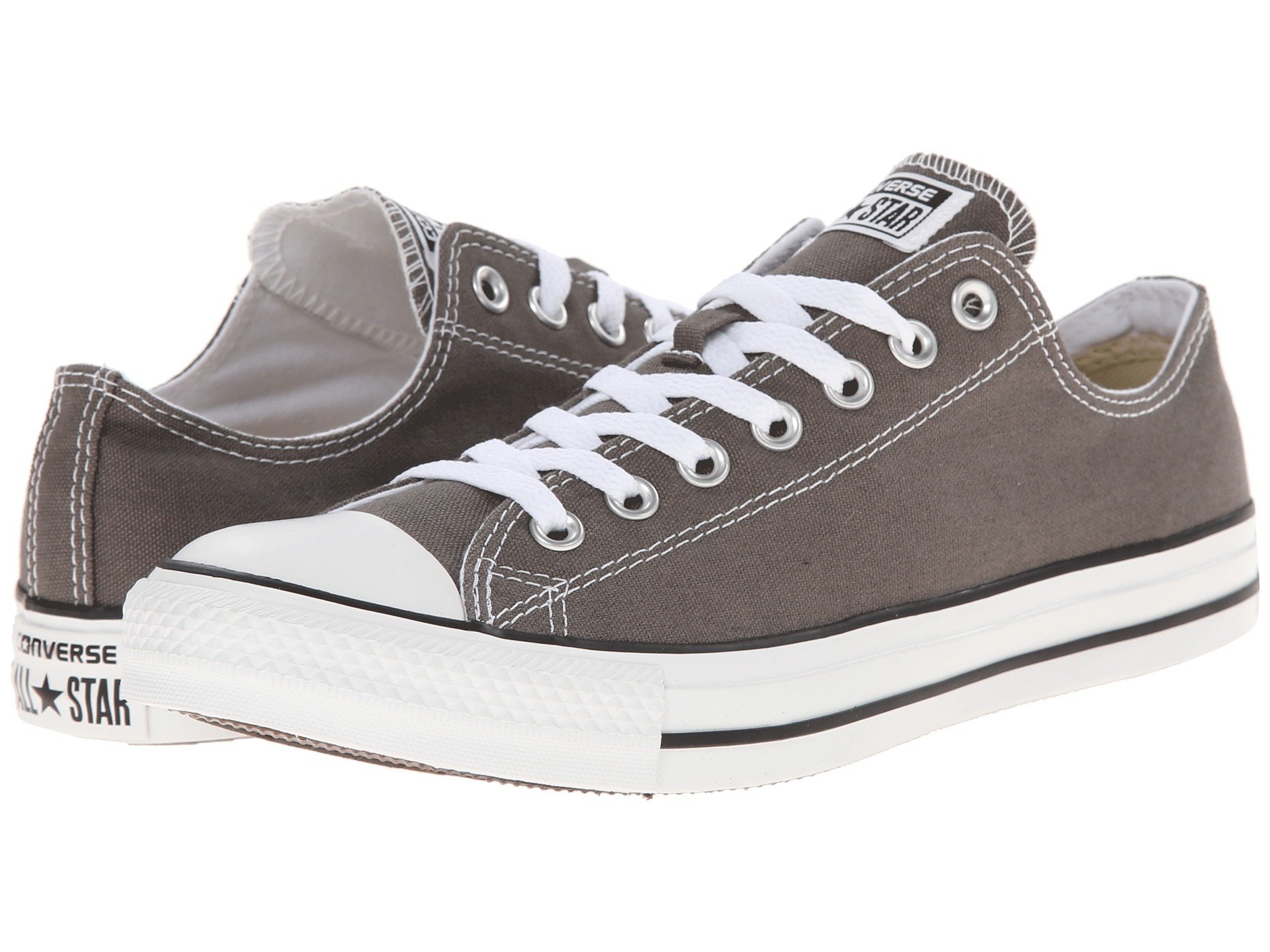 Converse Chuck Taylor All Star High Top Sneakers - Charcoal Gray - Size 7 | Classic Canvas Shoes for Men & Women | Perfect for Casual Wear, Street Style & Skateboarding