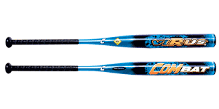 Brand New Combat Virus VIRYB1 Youth Baseball Bat - Blue/Black - Perfect for Little League Games & Training