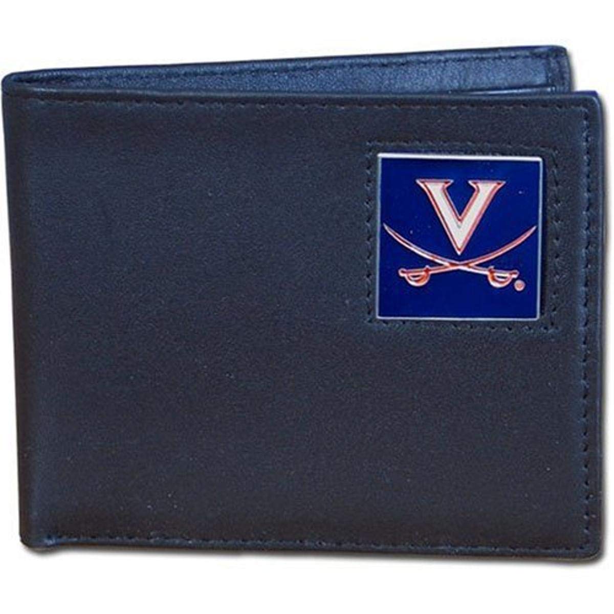 Siskiyou Sports NCAA Leather Bi-fold Wallet for Men - Slim RFID Blocking Credit Card Holder - Perfect for College Fans, Gifts, and Everyday Use
