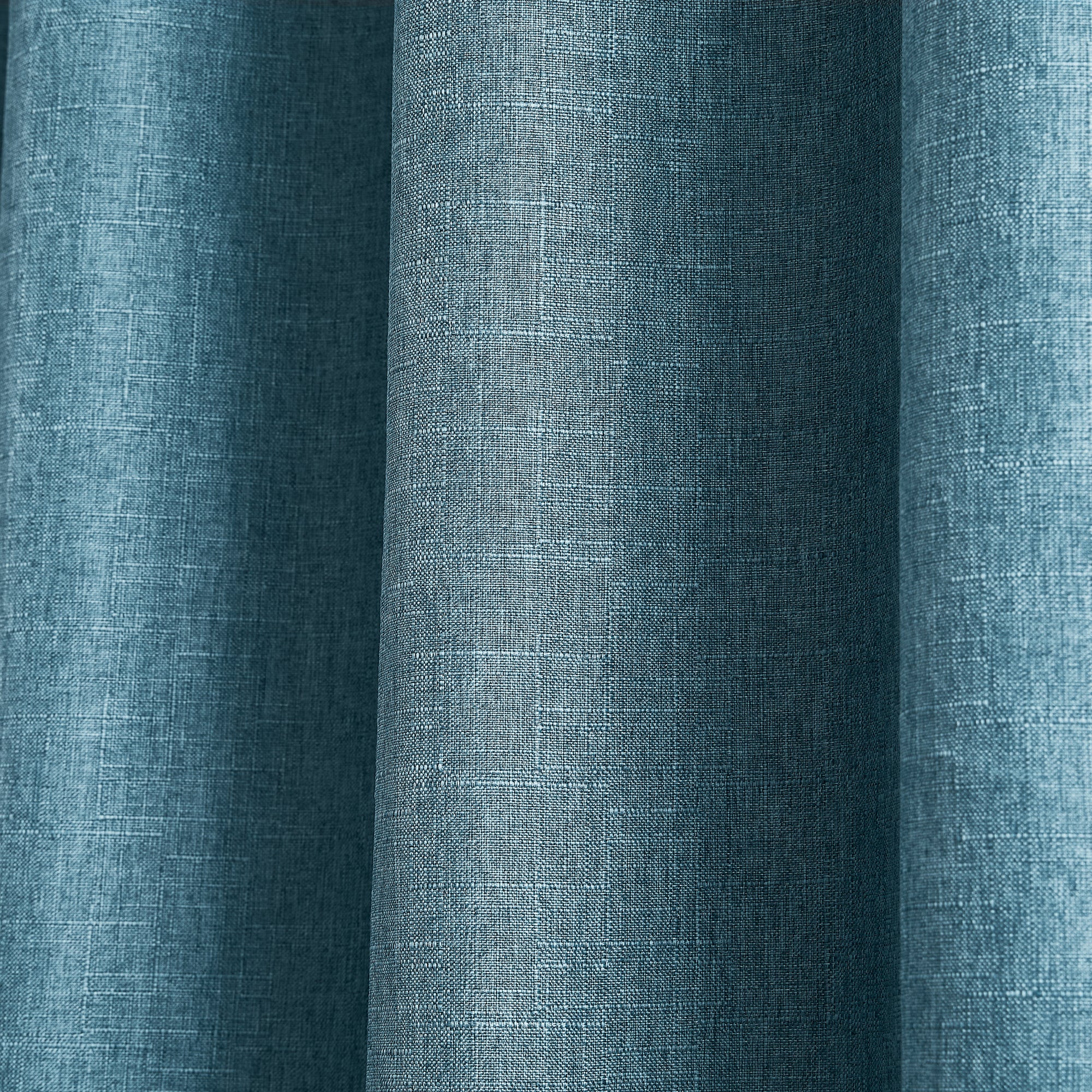 Meena Slub 100% Blackout Window Curtain Panels for Bedroom & Living Room - Thermal Insulated Light Blocking Drapes for Better Sleep & Privacy