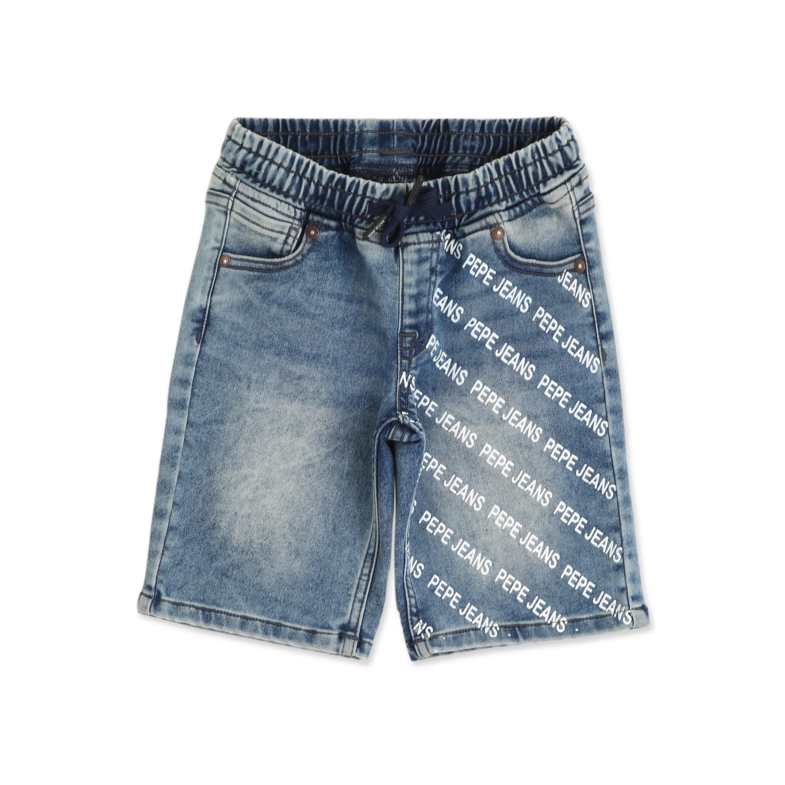 Pepe Jeans Boys Denim Shorts - Comfortable Stretch Denim Shorts for Kids | Casual Summer Wear for Boys | Perfect for Playdates, Beach & Outdoor Activities