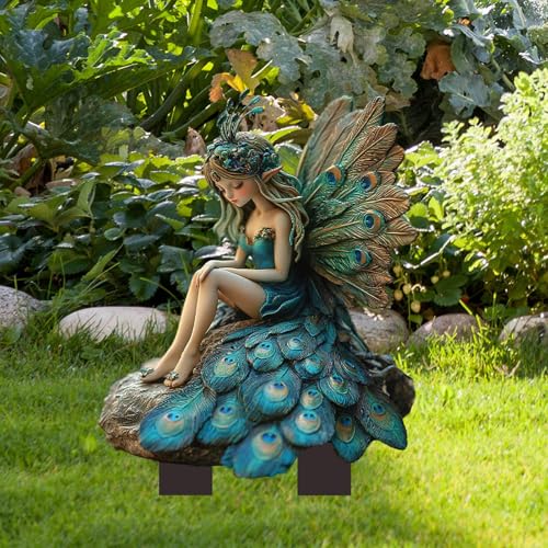 Peacock Garden Fairy