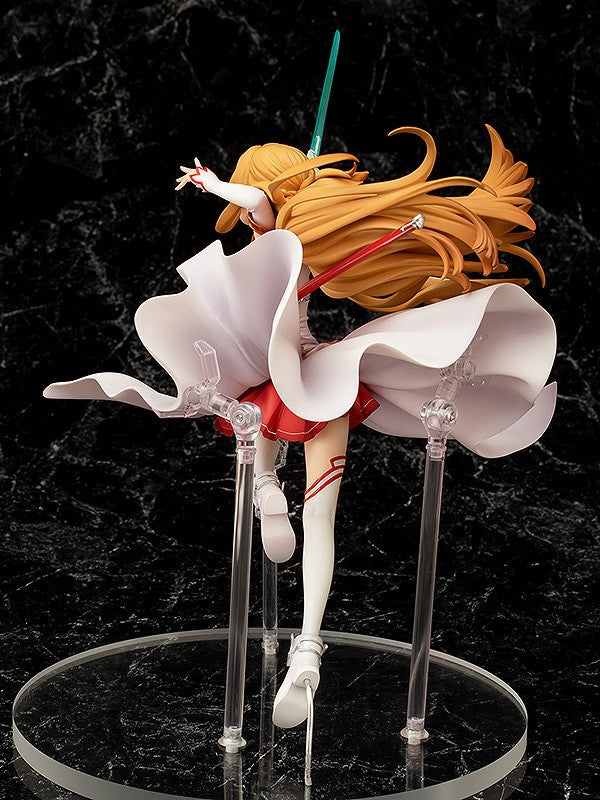 Aquamarine 1/7 Sword Art Online The Flash Asuna Scale Figure - Anime Collectible Statue for Display & Gaming Room Decor