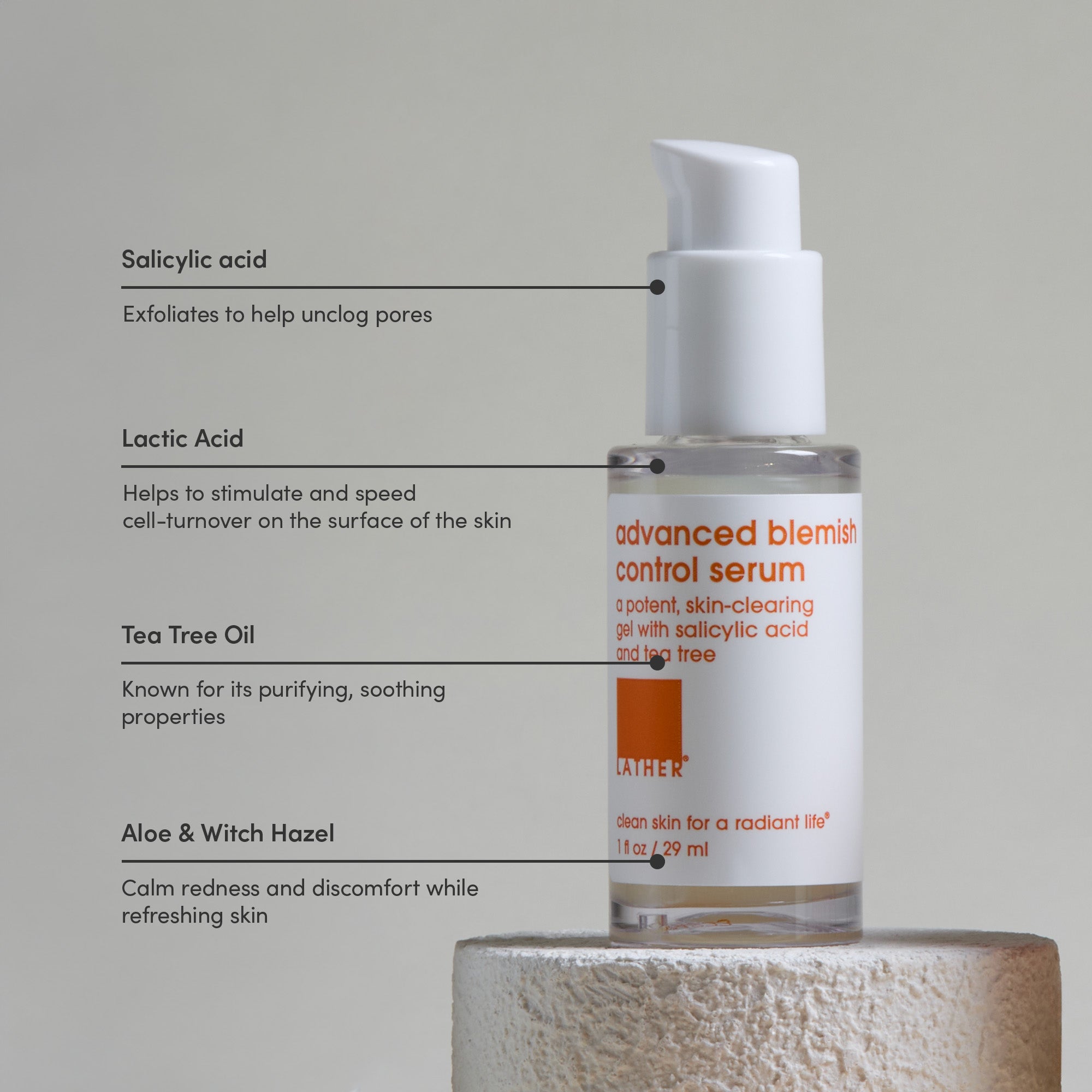 Best Advanced Blemish Control Serum for Acne & Dark Spots - Clear Skin Treatment for Face & Body - Perfect for Daily Skincare Routine & Post-Acne Care