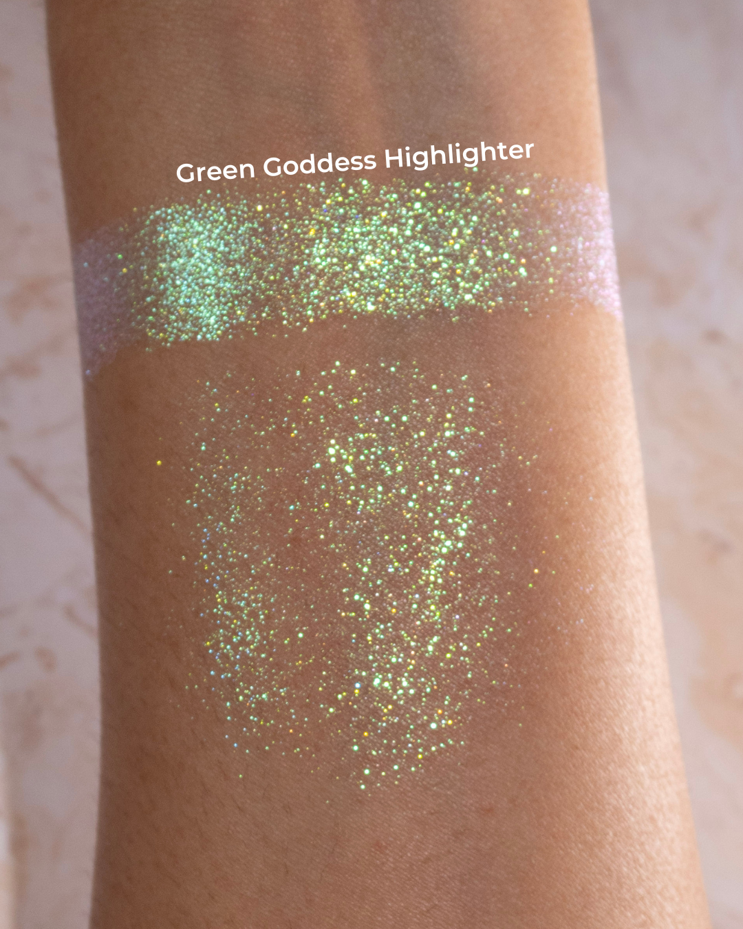 Green Goddess Highlighter - Vegan & Cruelty-Free Makeup for Glowing Skin | Perfect for Daily Wear & Special Occasions