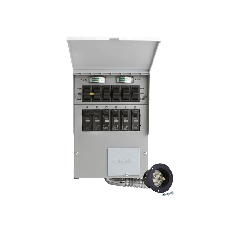 30A 125/250V Transfer Switch 306A - Compatible with EcoFlow DELTA Pro Ultra - Perfect for Home Backup Power & Emergency Power Transfer