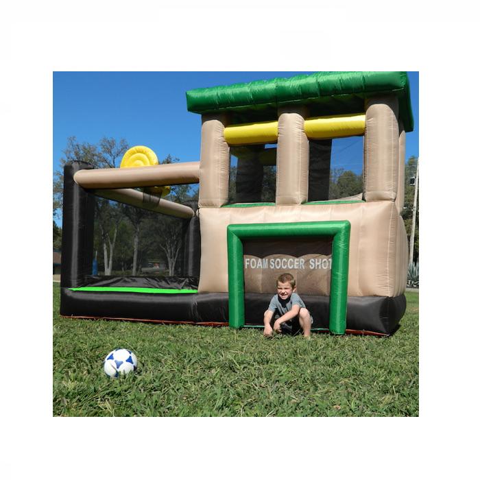 Island Hopper Fort All Sport Bounce House - Inflatable Play Center for Kids Birthday Parties, Backyard Fun & Outdoor Events | Waterproof Jumping Castle for Toddlers & Children