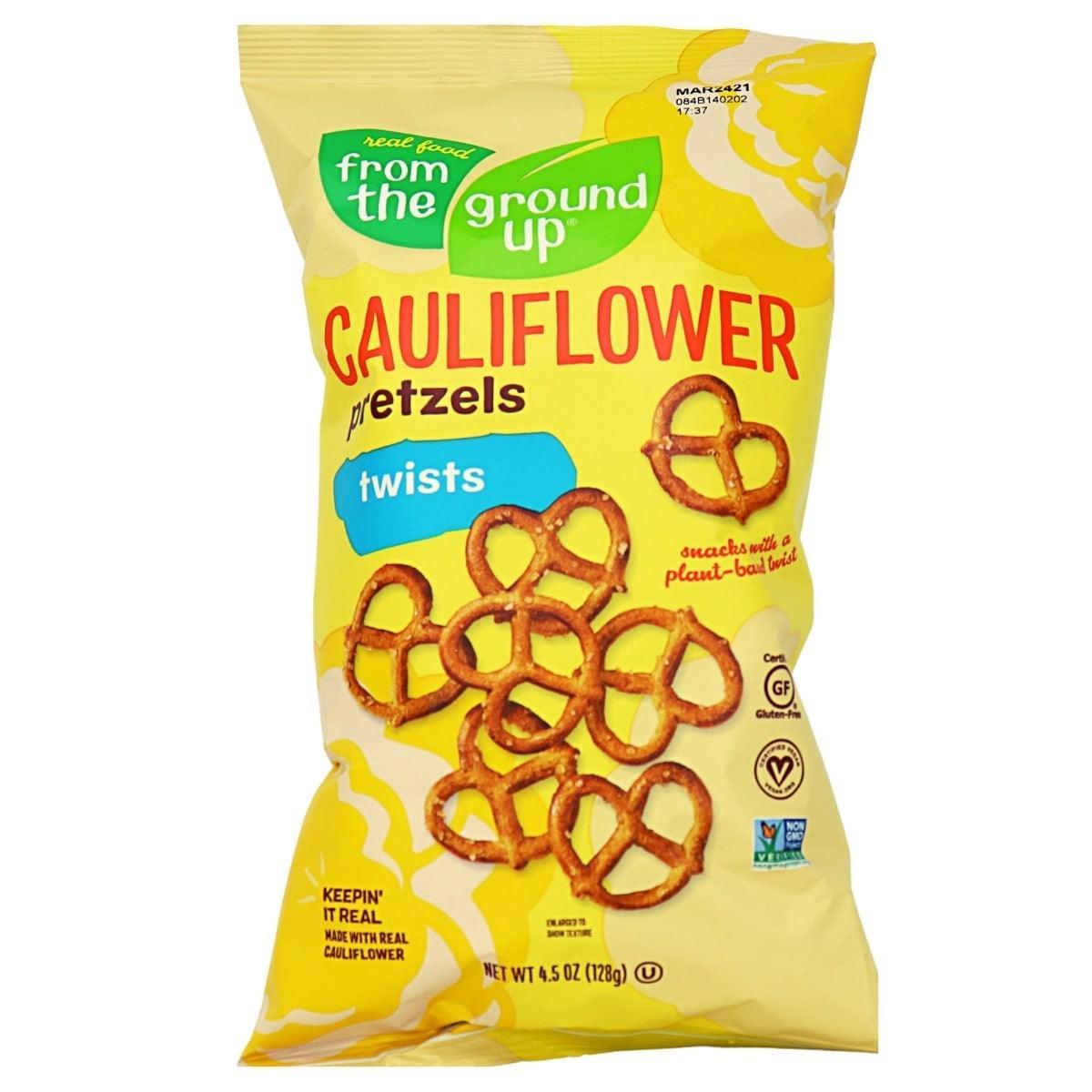 Crunchy Cauliflower Pretzel Twists - Gluten-Free & Low-Carb Snack for Healthy Eating | Perfect for Keto Diet, School Lunches & On-the-Go Snacking