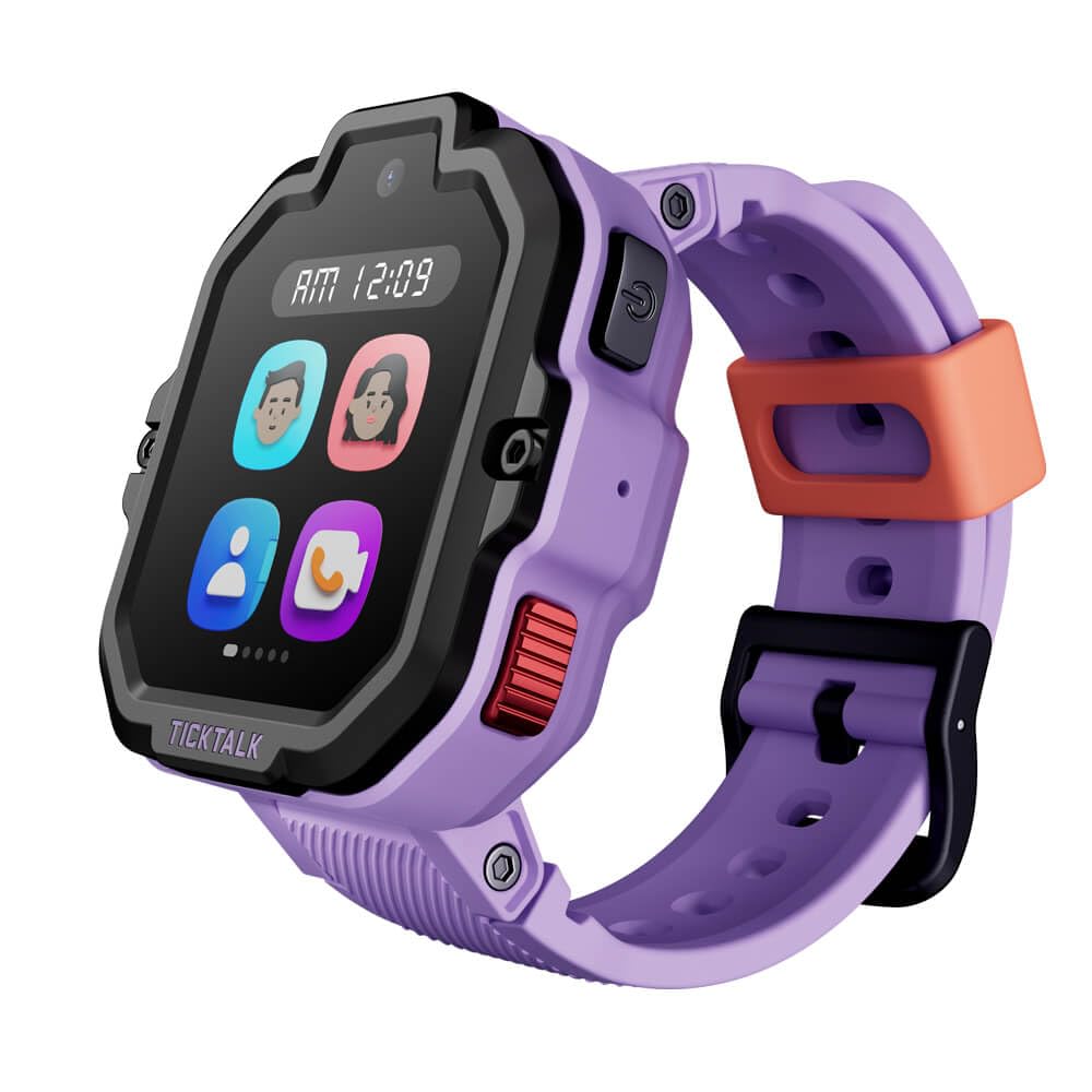 TickTalk 5 Kids Smart Watch with GPS Tracker & Video Calling - T-Mobile Compatible Cellular Smartwatch for Children Ages 3+ - Parental Control App Included - Perfect for School, Outdoor Play & Family Communication