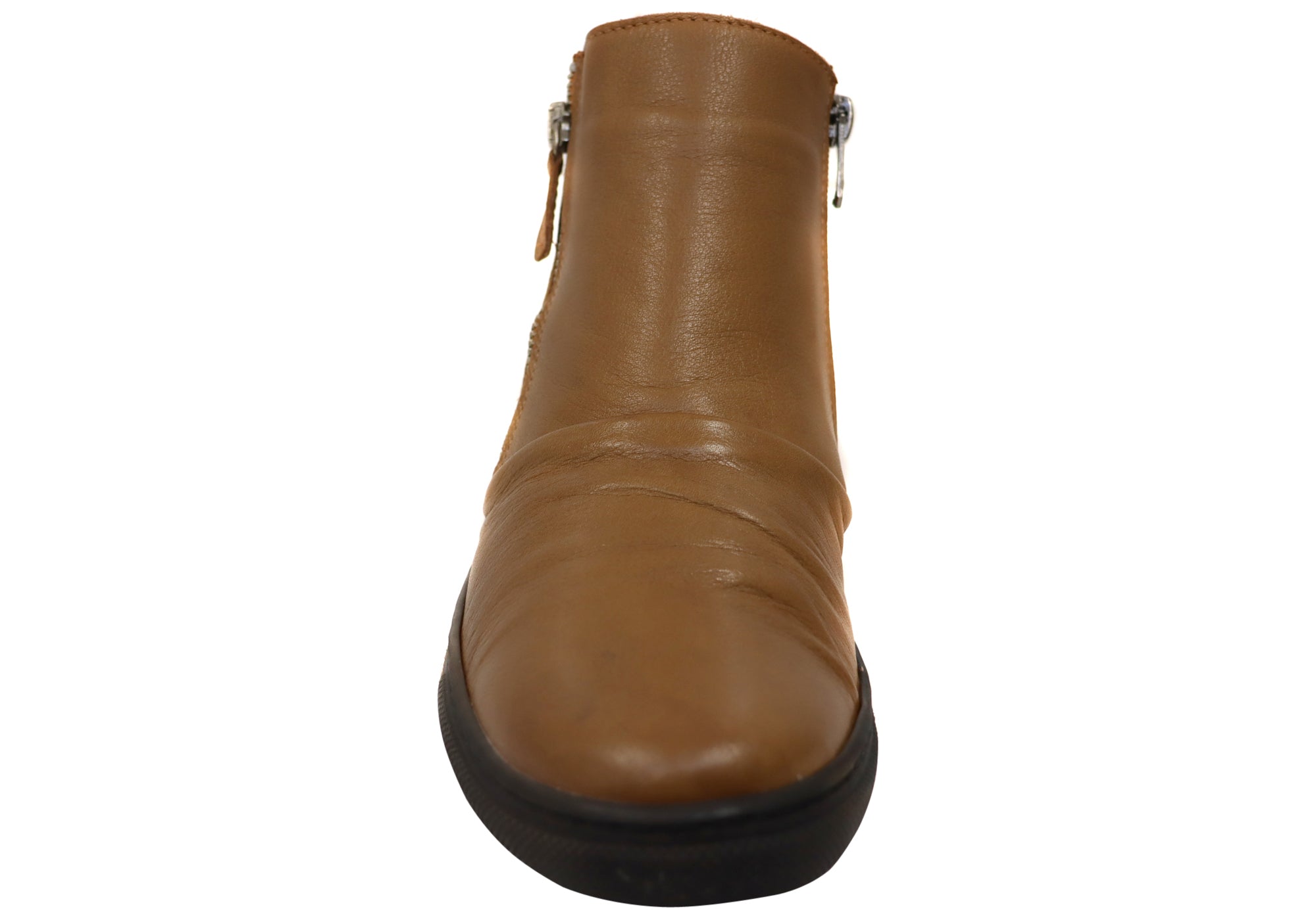 Orizonte Strath Women's European Comfortable Leather Ankle Boots - Stylish Casual & Work Shoes for Fall Winter Fashion