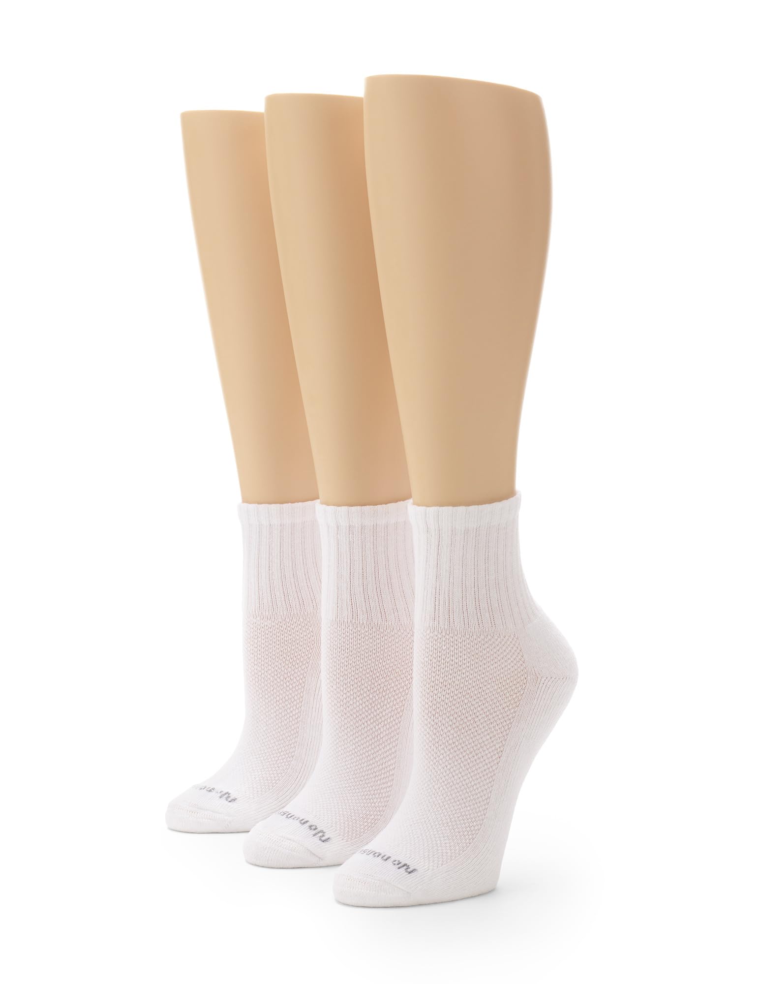 No Nonsense Women's Soft Breathable Cushioned Mini Crew Socks - Perfect for Workouts, Running & Everyday Comfort