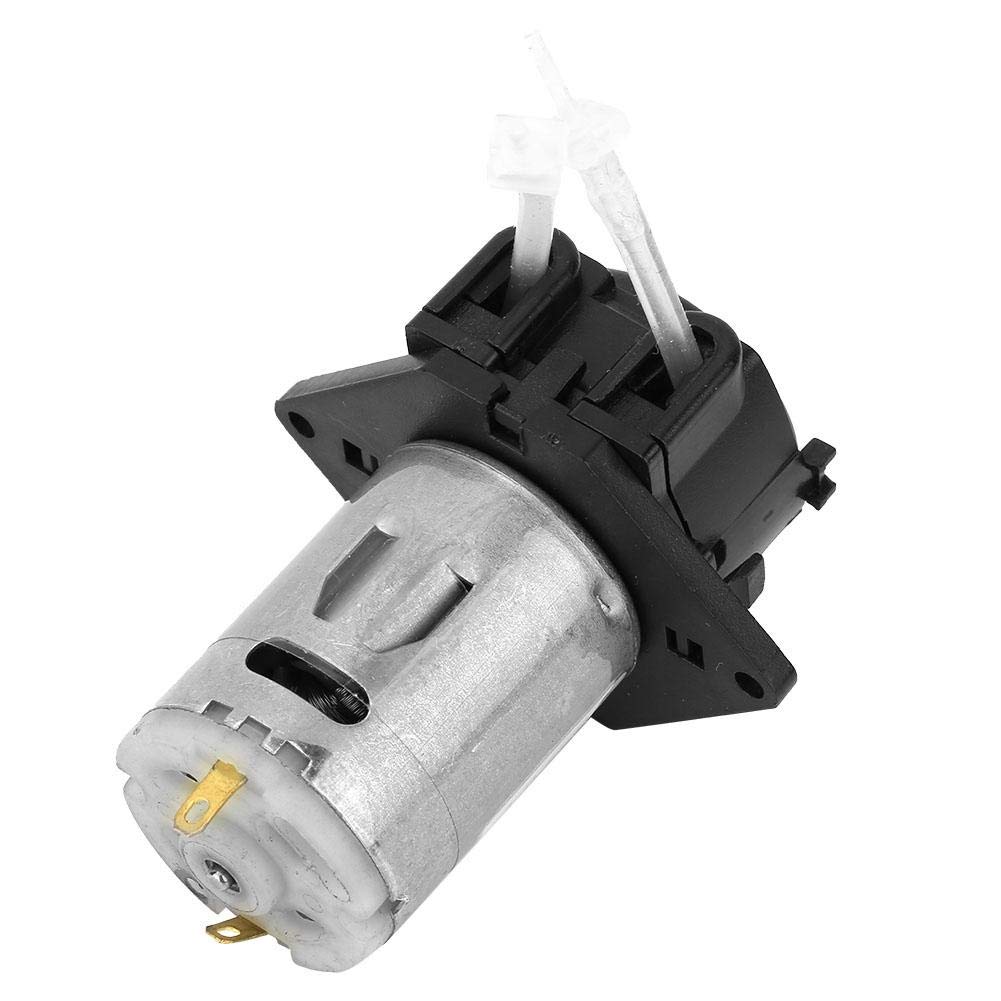 12V DC Peristaltic Dosing Pump with 1x3 Pump Head - Replacement Parts for Aquarium, Lab Analysis & Water Treatment Systems - Durable Pump Accessories for Chemical Dosing, Liquid Transfer & Filtration