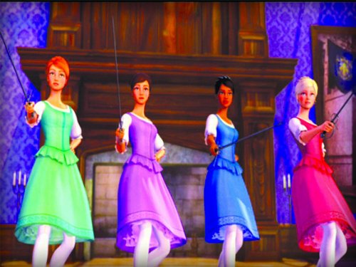 Barbie and the Three Musketeers - Nintendo Wii Game - Fun Adventure for Kids & Family Game Night