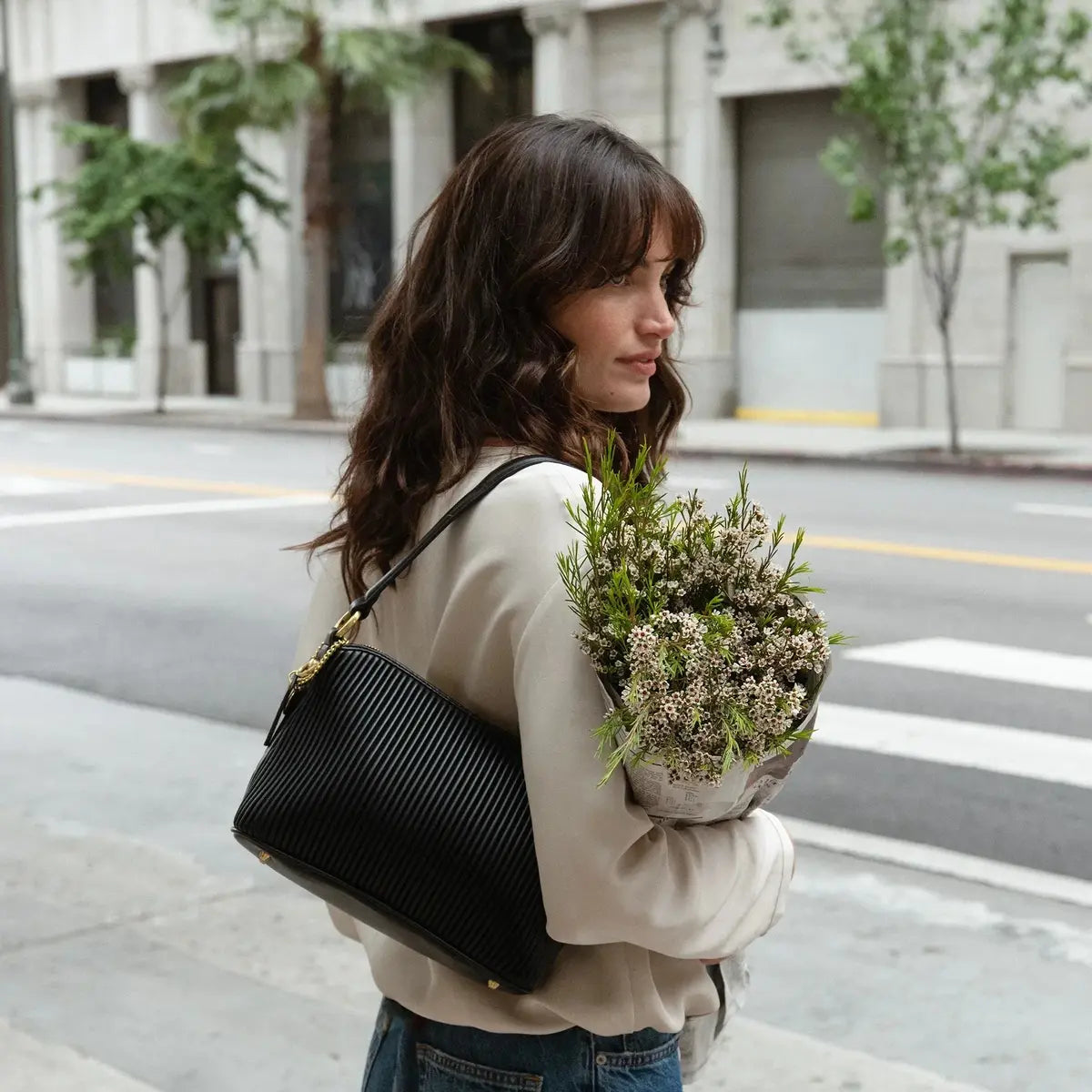 Ella Large Shoulder Bag for Women - Stylish & Spacious Handbag for Work, Travel & Everyday Use