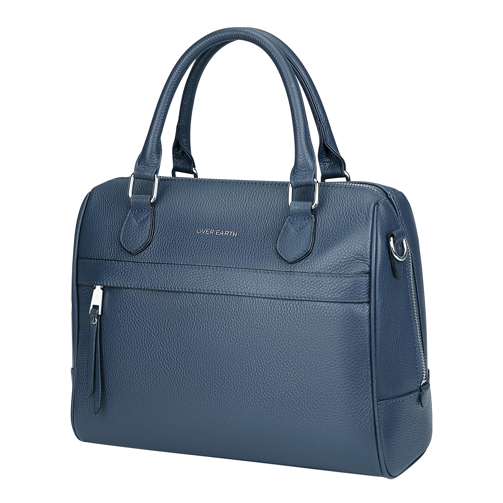 Genuine Leather Satchel Handbag for Women - Top Handle & Crossbody Purse - Stylish & Durable Ladies Shoulder Bag for Work, Travel & Everyday Use