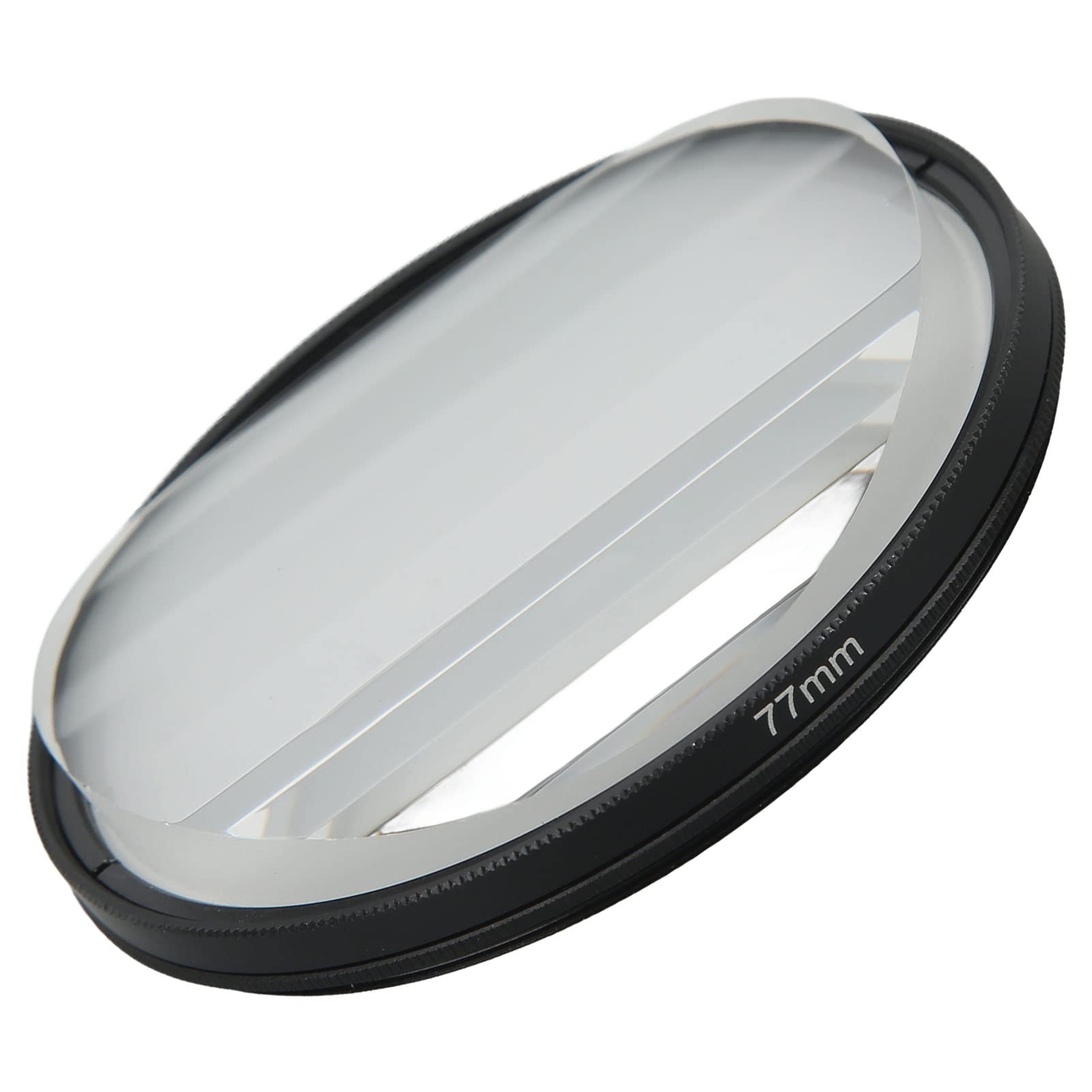 77mm Camera Lens Linear Prism Filter - Optical Glass Photography Effect Filter for DSLR & Mirrorless Cameras - Perfect for Selfie Videos, Creative Portraits, and TikTok Content Creation