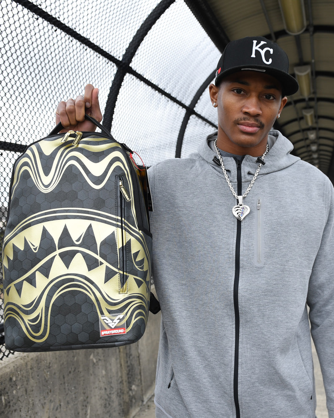 HONEYCOMB DEVONTA SMITH COLLABORATION BACKPACK - Lightweight Durable College Bookbag for Students, Travel & Sports - Perfect for School, Gym & Everyday Use