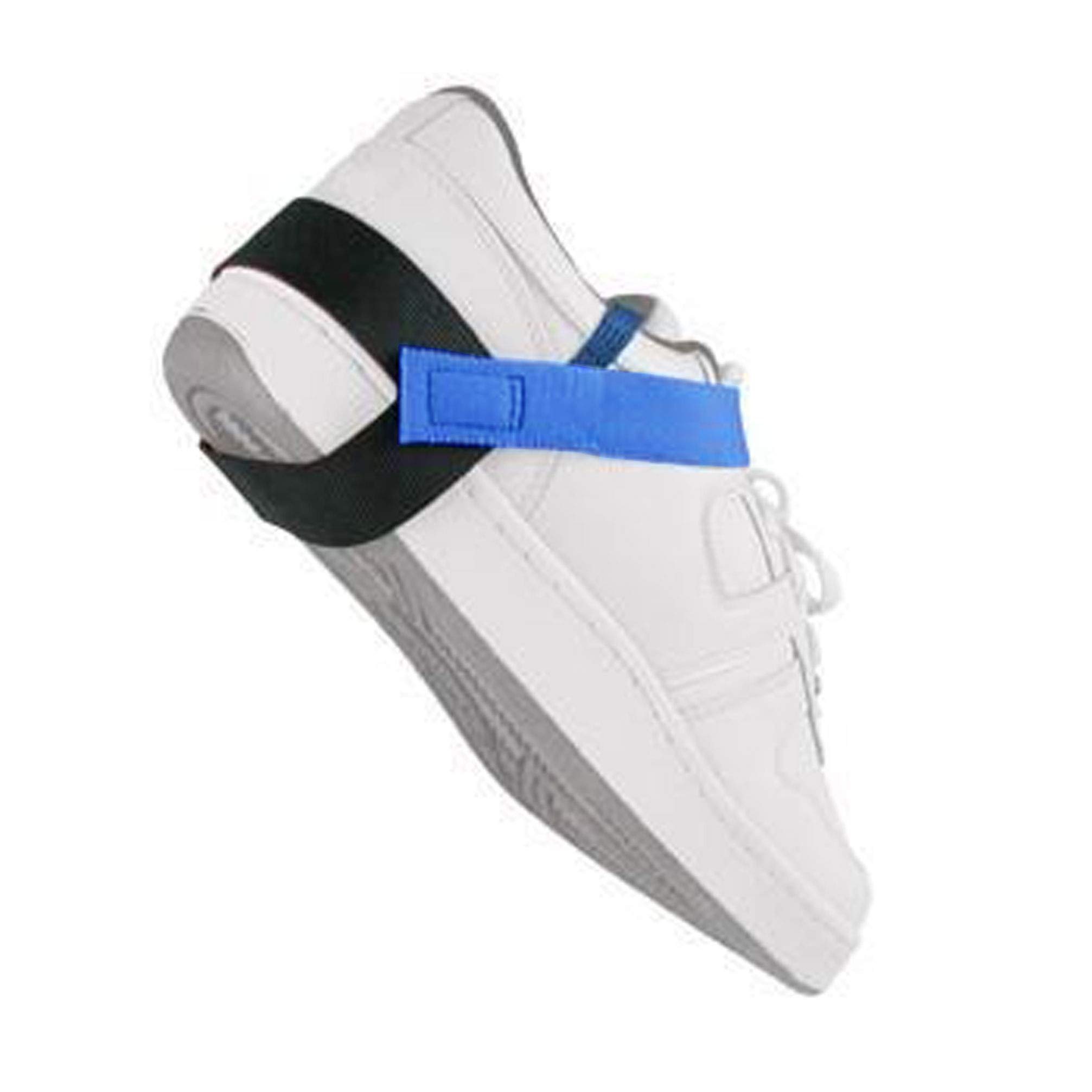 Adjustable One Size Fits All Anti Static 1M Ohm ESD Reusable Foot Heel Straps - Premium Quality for Grounding, Static Removal & Electronics Protection (20-Pack, Blue) - Ideal for Electronics Work, Laboratories & Industrial Safety