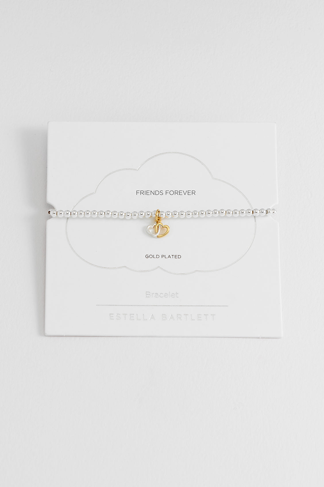 Sienna Beaded Interlinked Heart Charm Bracelet for Women - Elegant Handmade Jewelry Gift for Valentine's Day, Anniversary & Special Occasions