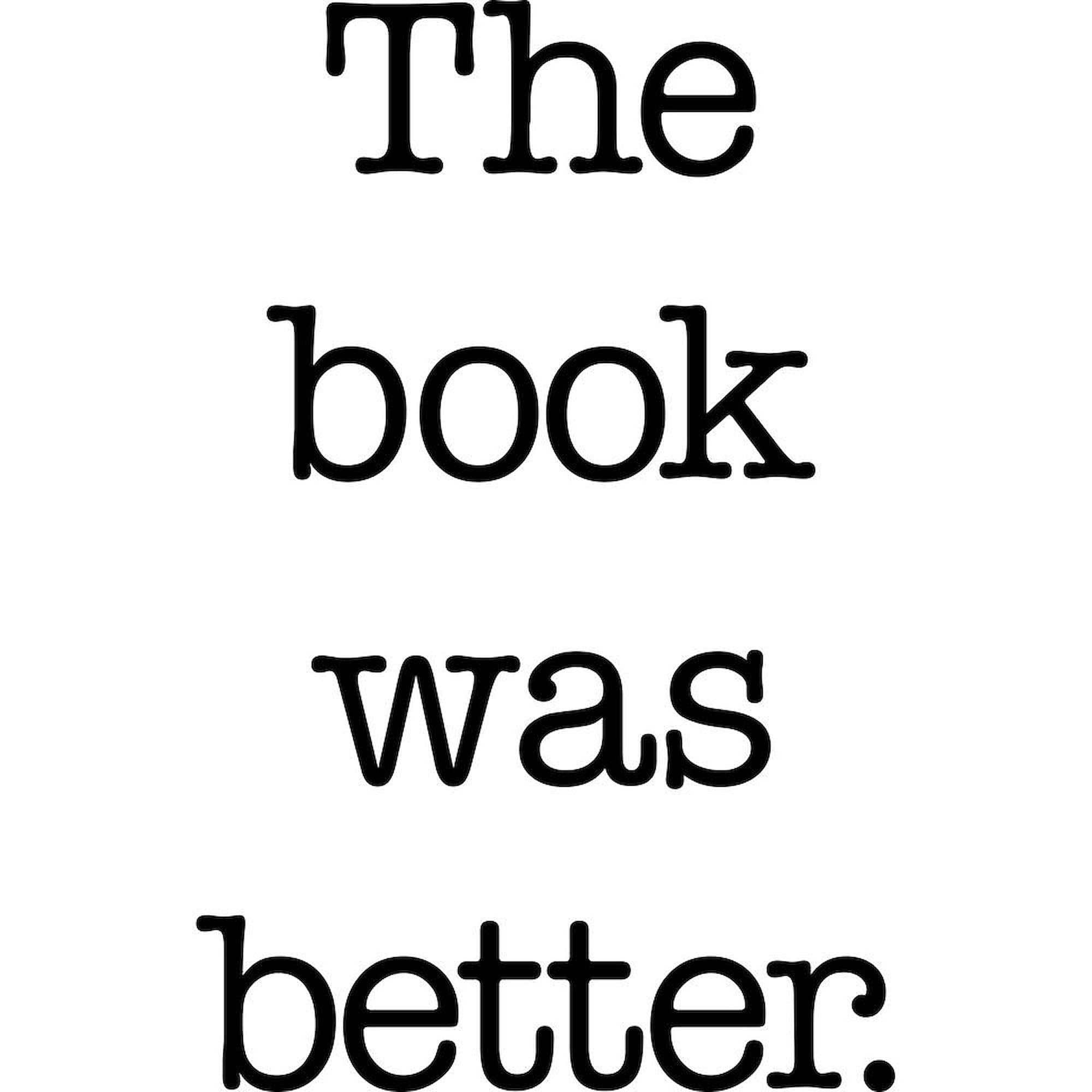 The Book Was Better 20 oz Ceramic Coffee Mega Mug - Large Novelty Book Lover Gift for Readers, Writers & Bibliophiles - Perfect for Home, Office or Book Club Gatherings