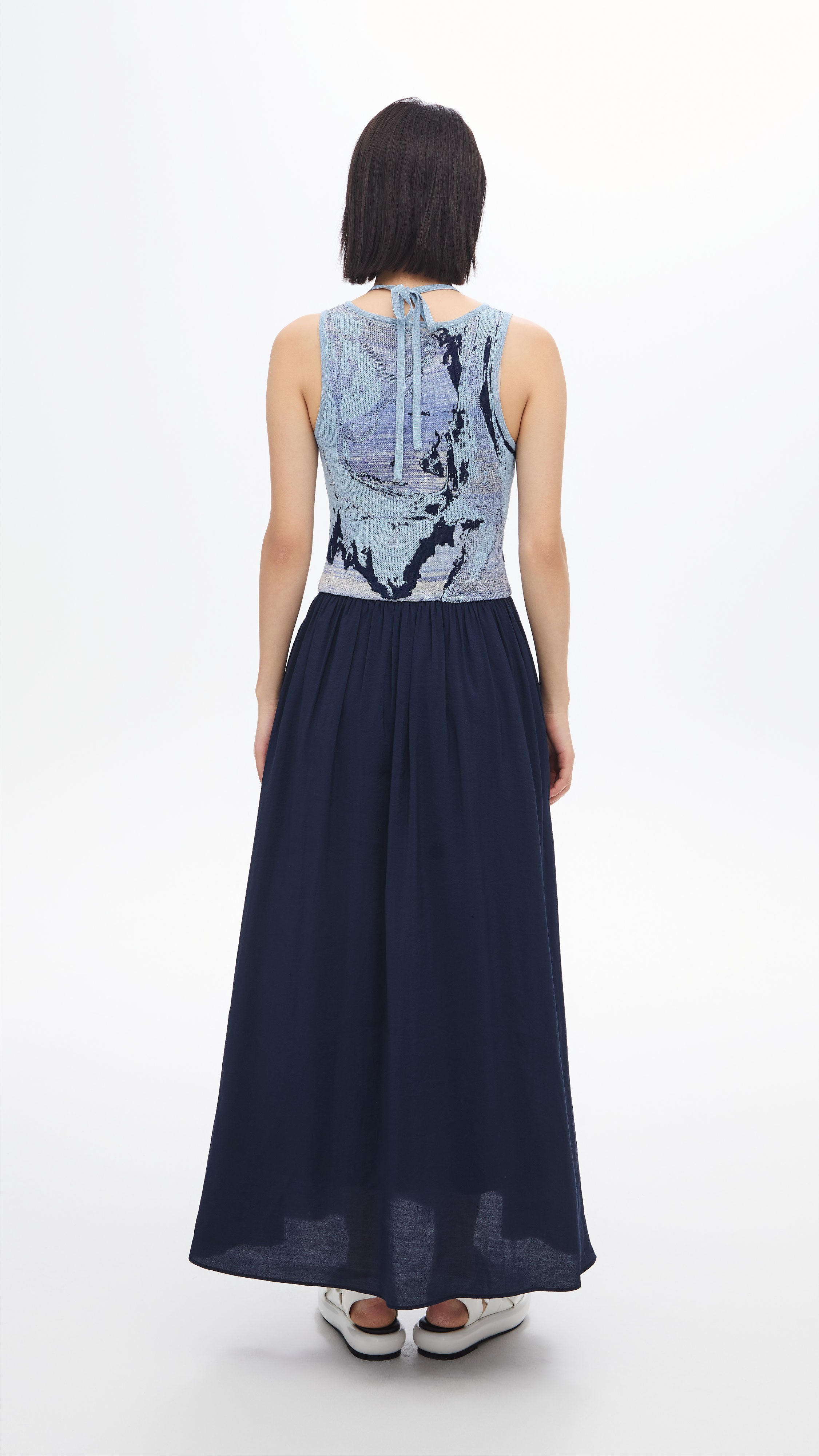 Stylish Jacquard 2-in-1 Convertible Dress for Women | Elegant Wrap & Maxi Dress | Perfect for Parties, Weddings & Special Occasions