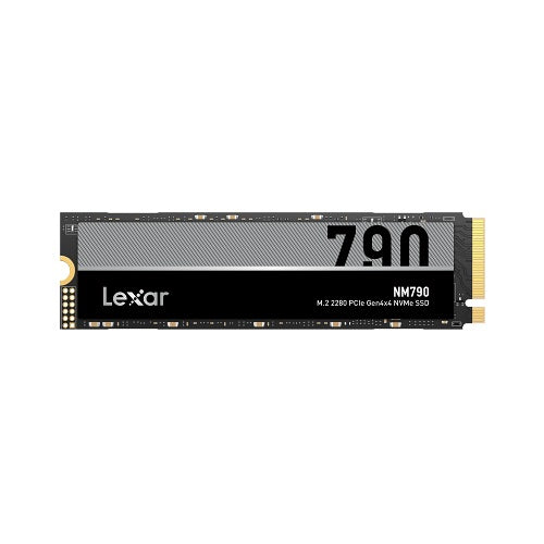 Lexar NM790 M.2 2280 NVMe SSD 4TB - PCIe Gen4 7400MB/s Read & 6500MB/s Write - High Performance Gaming & Video Editing Storage Solution for PC, Laptop, PS5, and Workstations