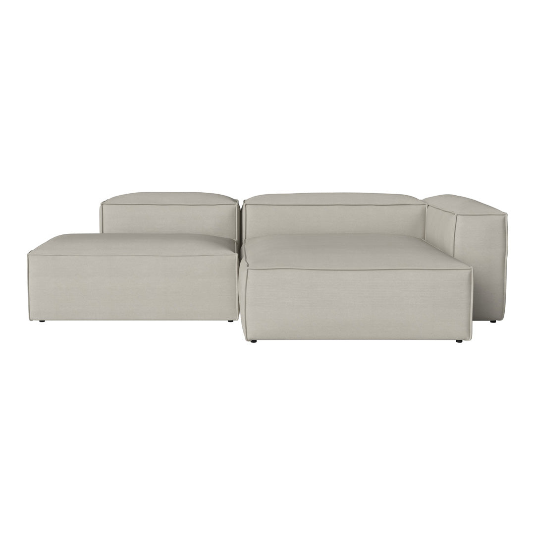 Cosima 2 Seater Sofa with Open End & Chaise - Modern Living Room Furniture for Small Spaces | Perfect for Apartments, Condos and Cozy Home Decor
