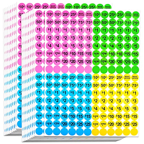 Neon Colored (3840 Counts)