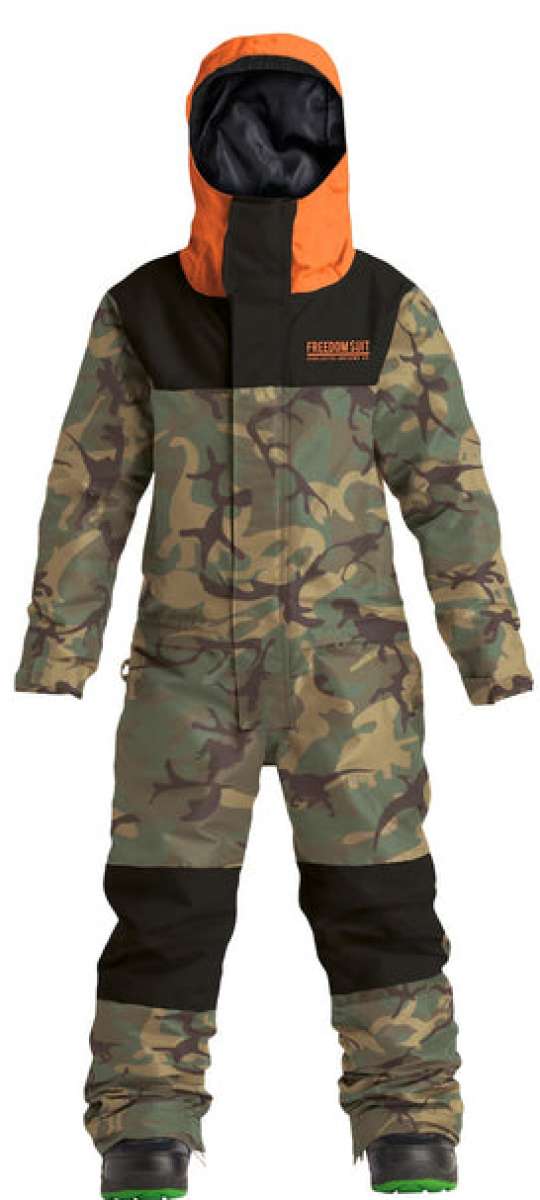 Airblaster Junior's Freedom Insulated Snowsuit 2024 - Waterproof Winter Jacket & Pants Set for Kids Skiing, Snowboarding & Cold Weather Activities